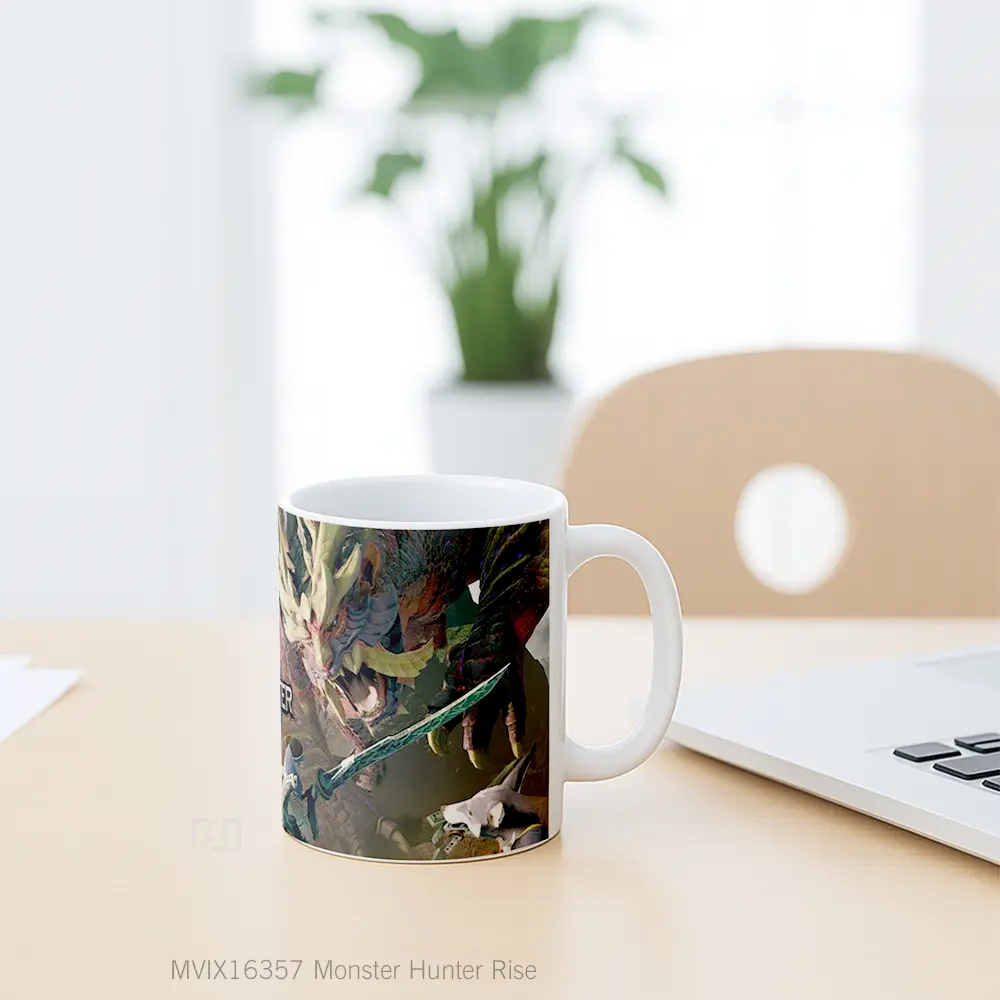 Mug Monster Hunter Rise Full Wrap Lanscape - All-side / Desain