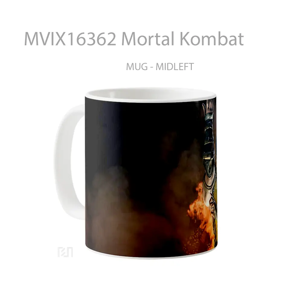Mug Mortal Kombat Full Wrap Lanscape - All-side / Desain