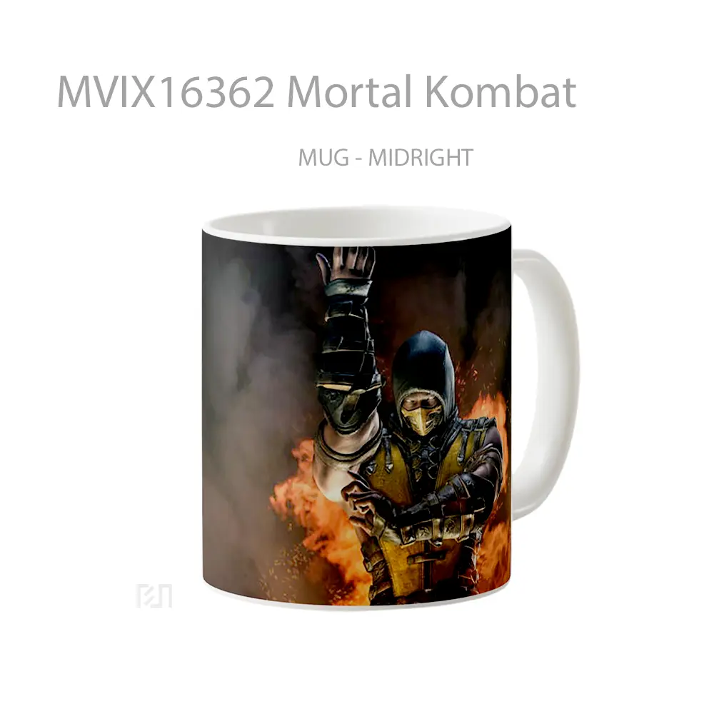 Mug Mortal Kombat Full Wrap Lanscape - All-side / Desain