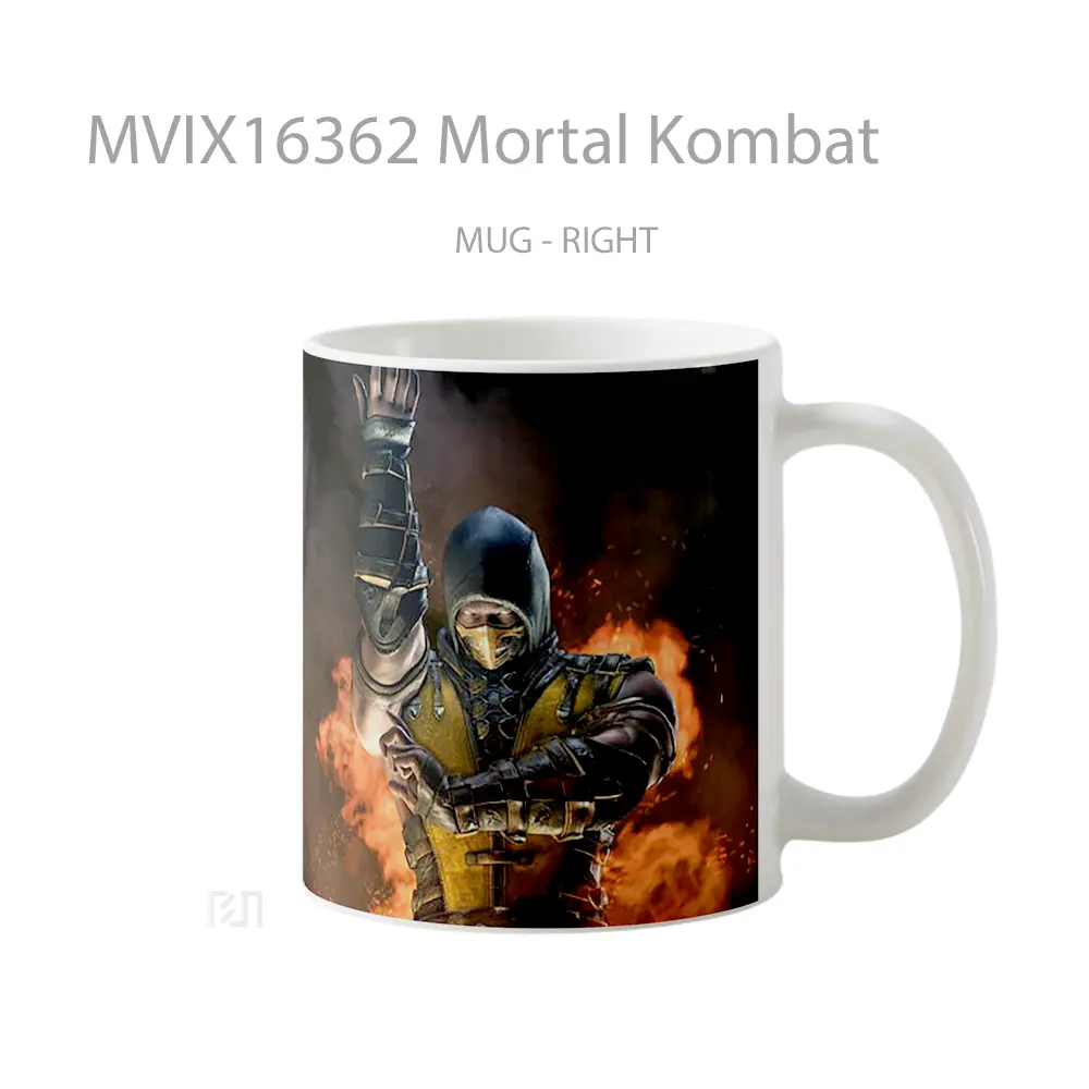 Mug Mortal Kombat Full Wrap Lanscape - All-side / Desain