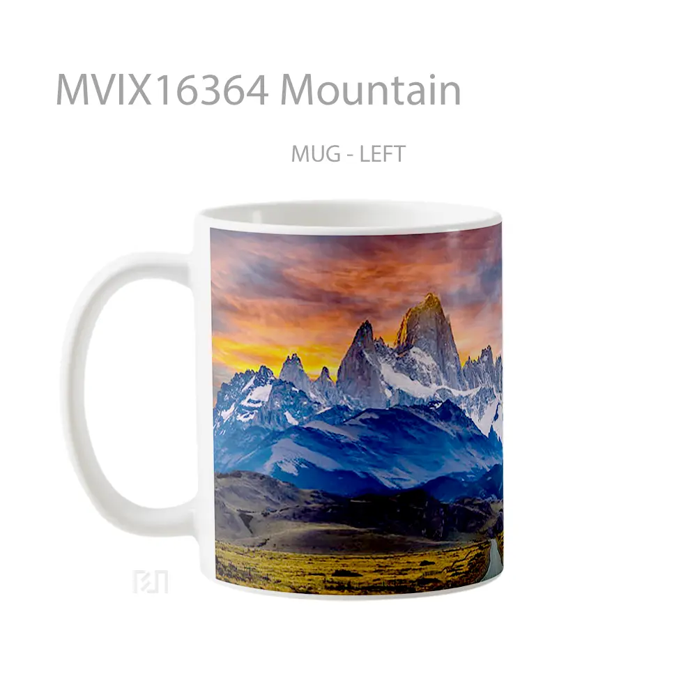 Mug Mountain Full Wrap Lanscape - All-side / Desain
