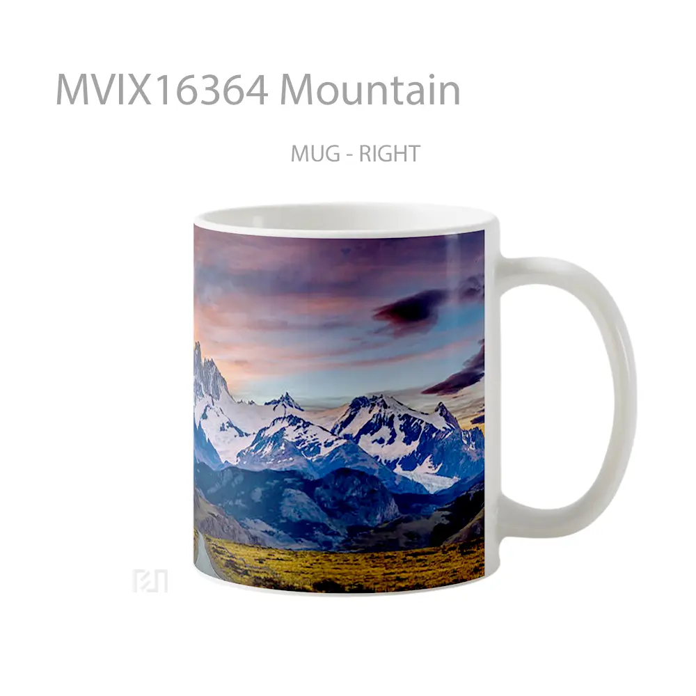 Mug Mountain Full Wrap Lanscape - All-side / Desain