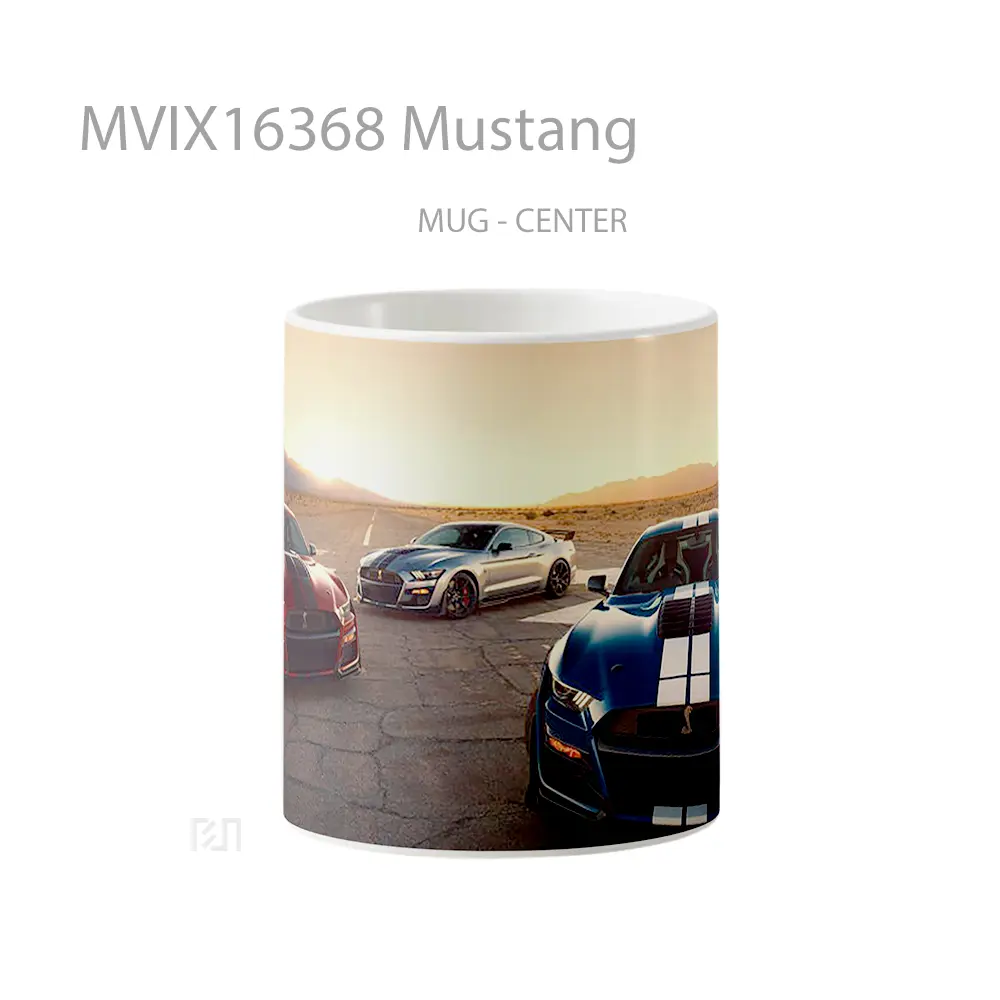 Mug Mustang Full Wrap Lanscape