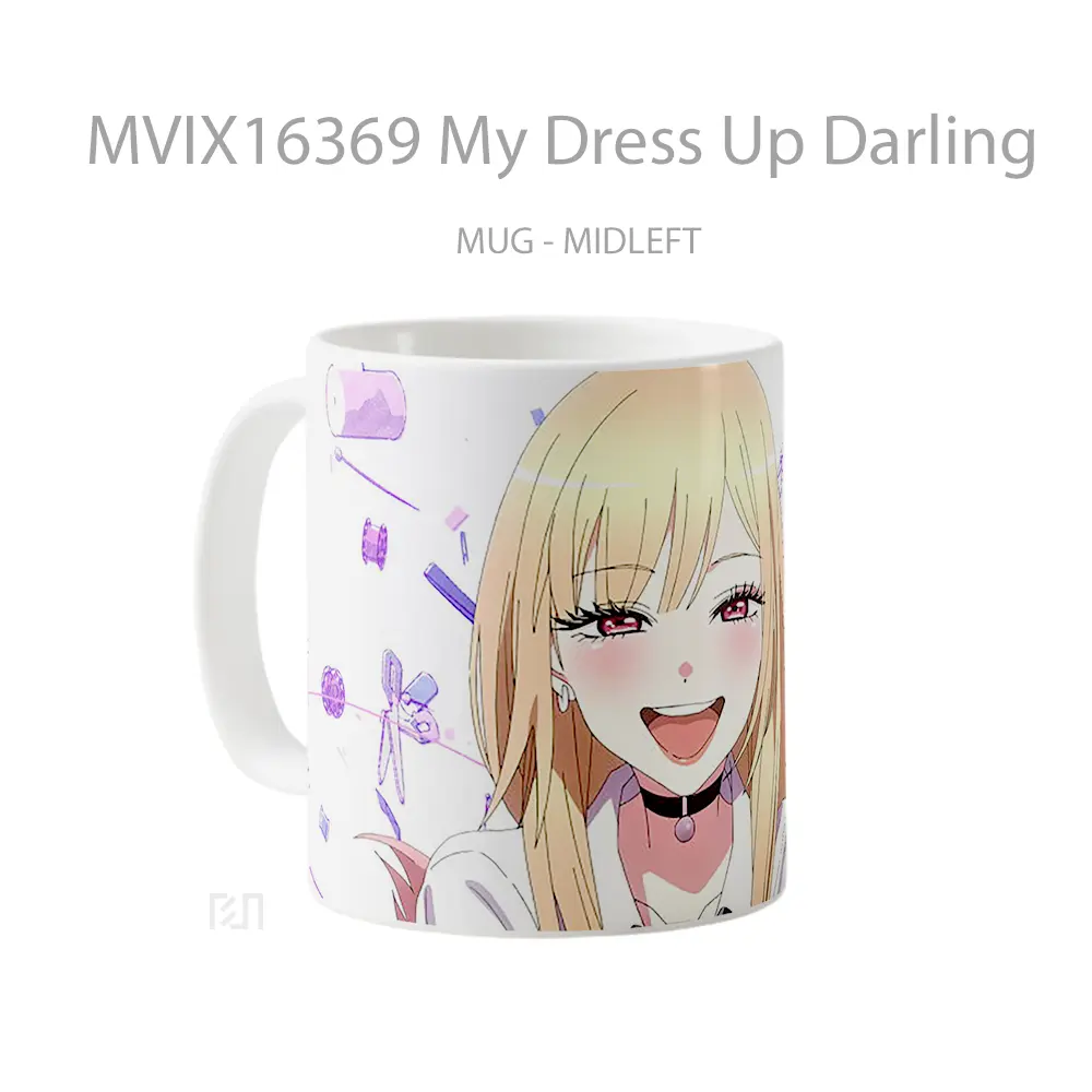 Mug My Dress Up Darling Full Wrap Lanscape - All-side / Desain