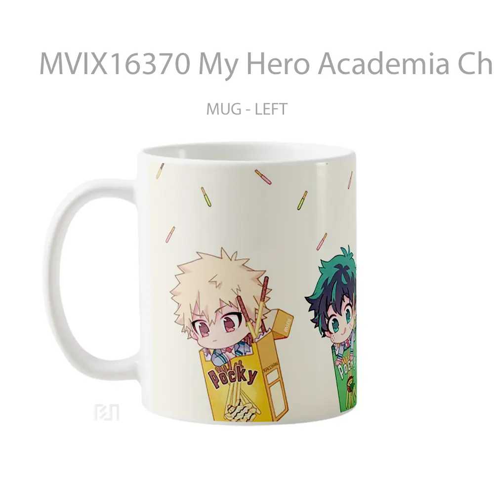 Mug My Hero Academia Chibi Full Wrap Lanscape - All-side / Desain