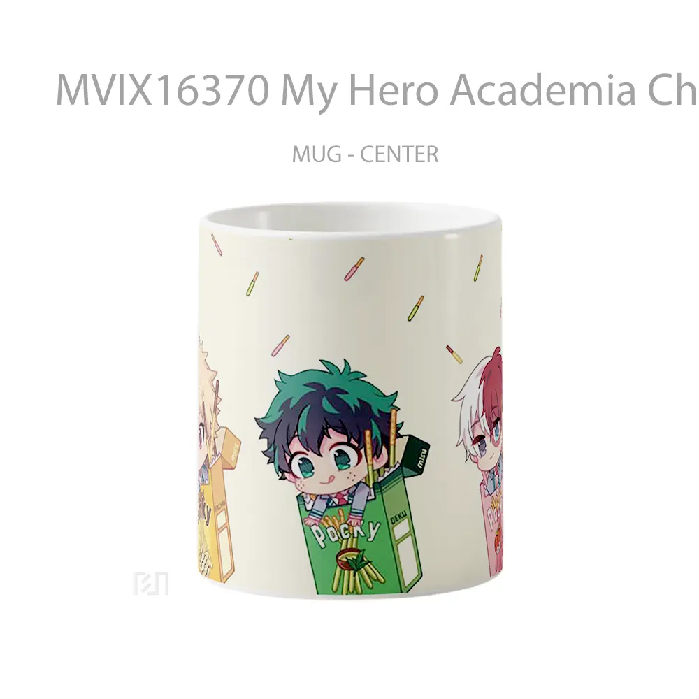 Mug My Hero Academia Chibi Full Wrap Lanscape