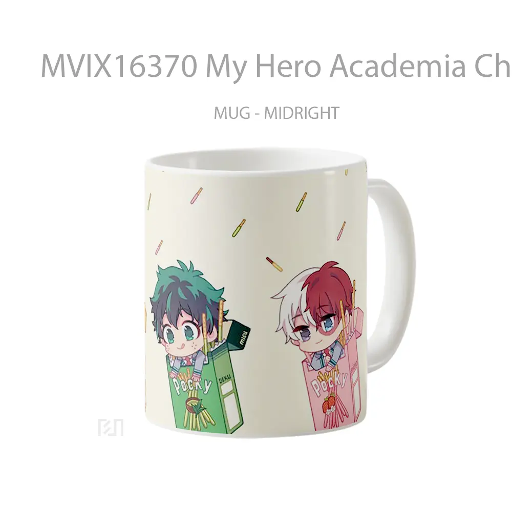 Mug My Hero Academia Chibi Full Wrap Lanscape - All-side / Desain