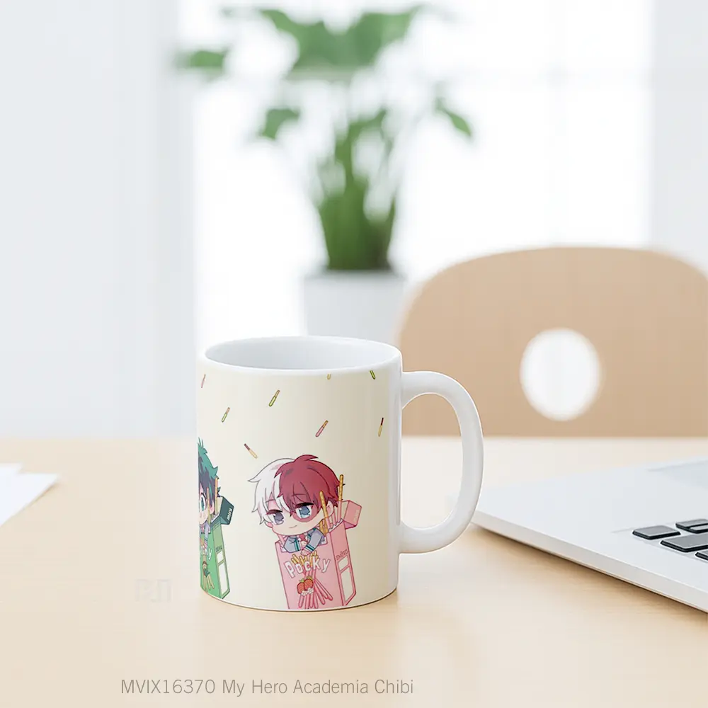 Mug My Hero Academia Chibi Full Wrap Lanscape - All-side / Desain