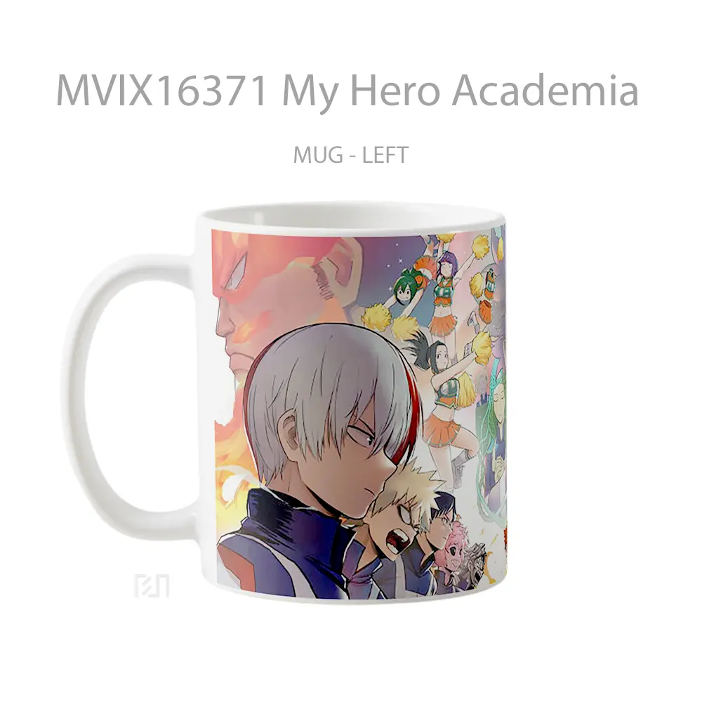 Mug My Hero Academia Full Wrap Lanscape - All-side / Desain