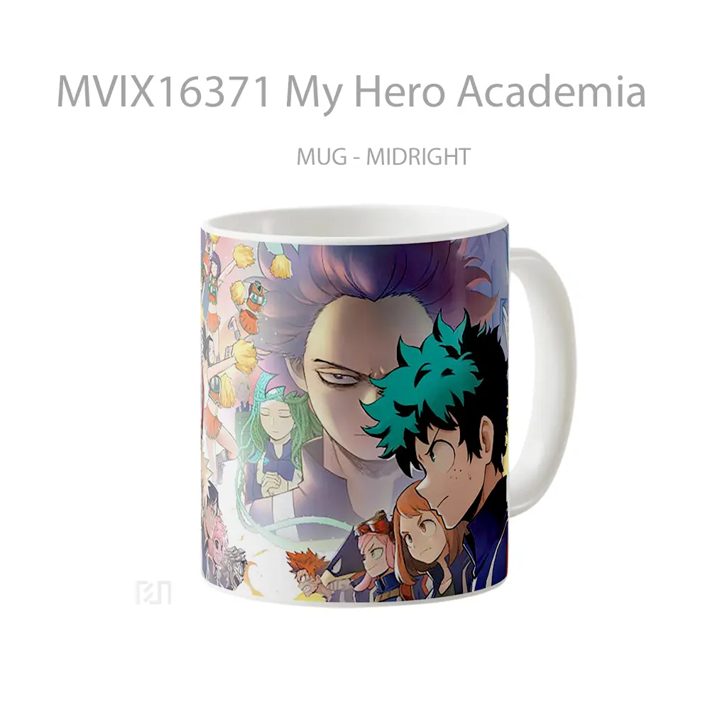 Mug My Hero Academia Full Wrap Lanscape - All-side / Desain