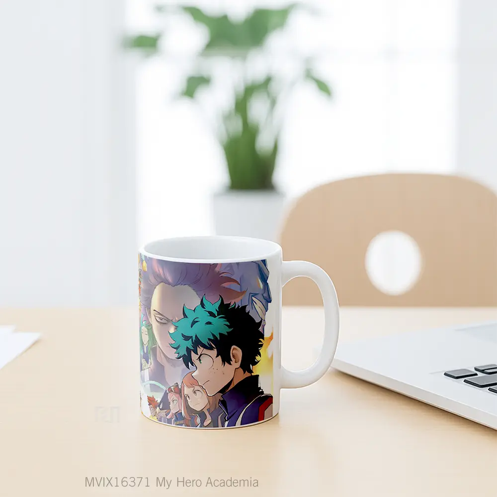 Mug My Hero Academia Full Wrap Lanscape - All-side / Desain