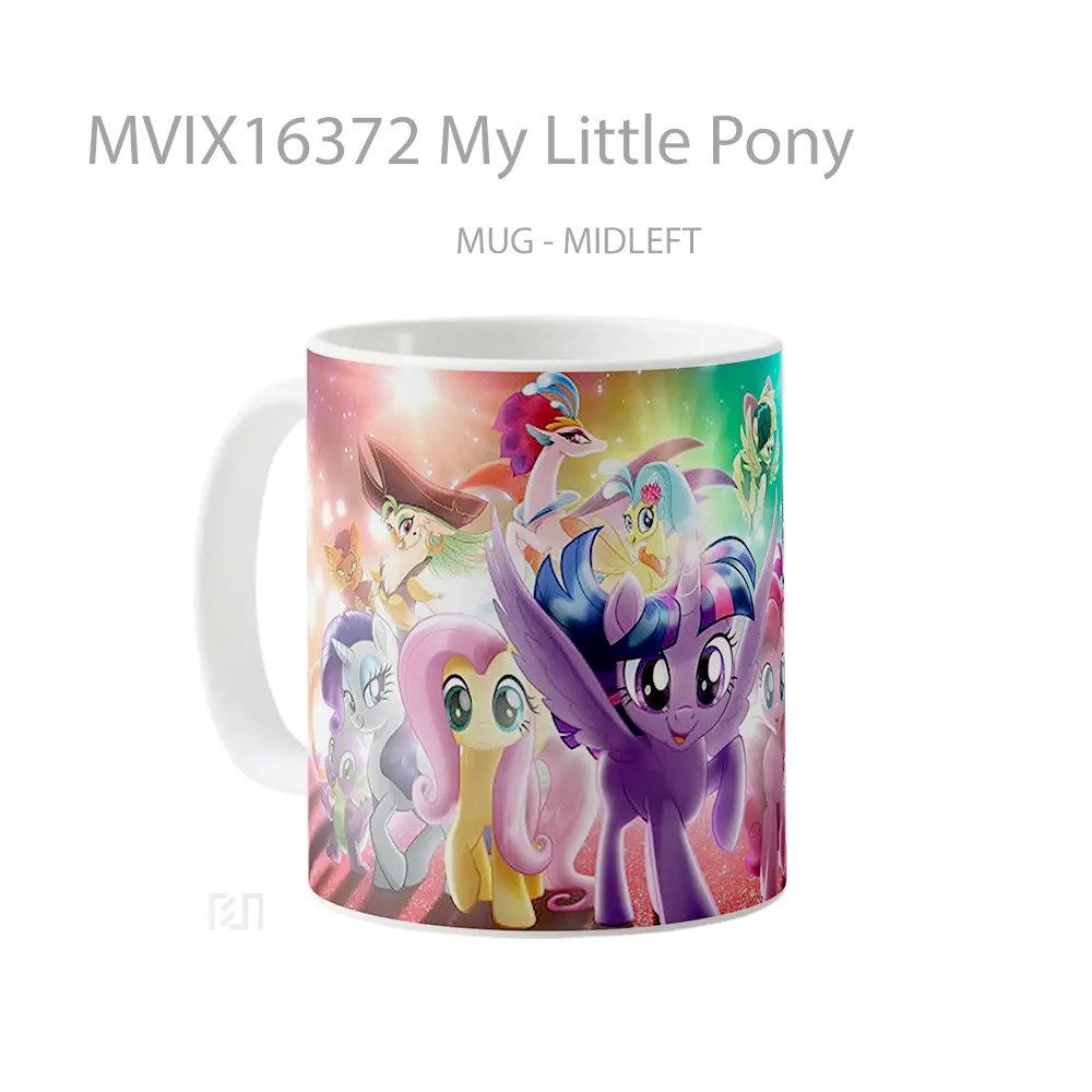 Mug My Little Pony Full Wrap Lanscape - All-side / Desain