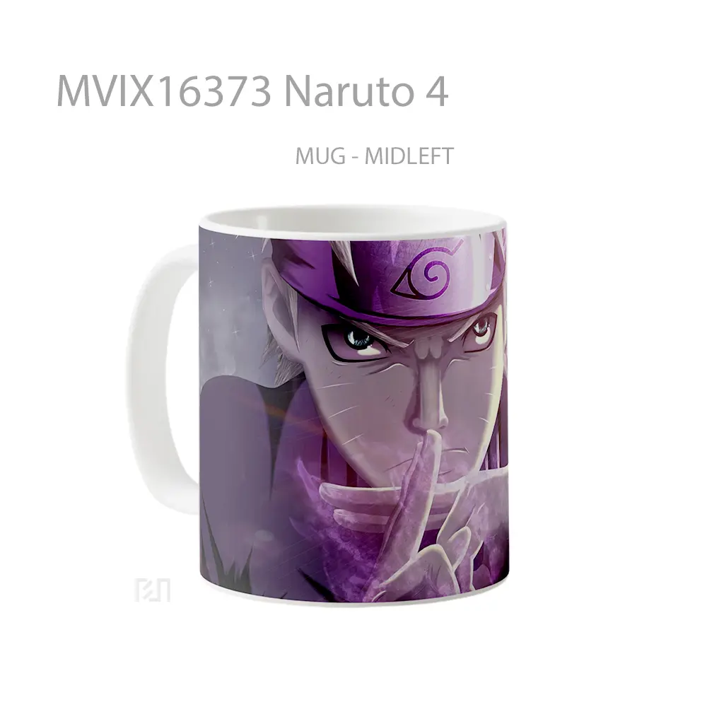 Mug Naruto 4 Full Wrap Lanscape - All-side / Desain