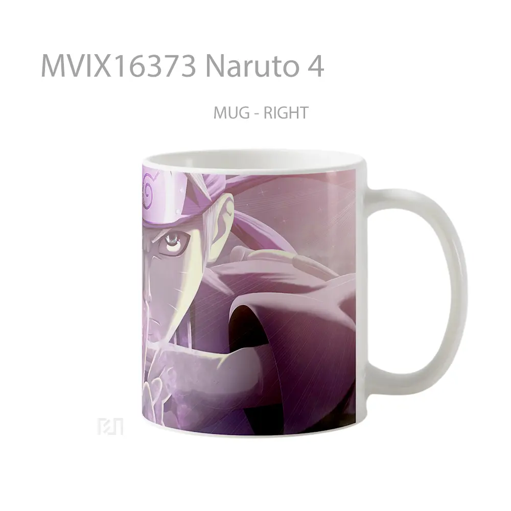 Mug Naruto 4 Full Wrap Lanscape - All-side / Desain