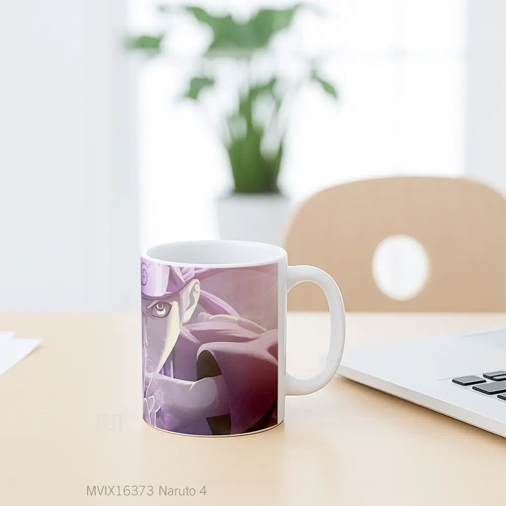 Mug Naruto 4 Full Wrap Lanscape - All-side / Desain