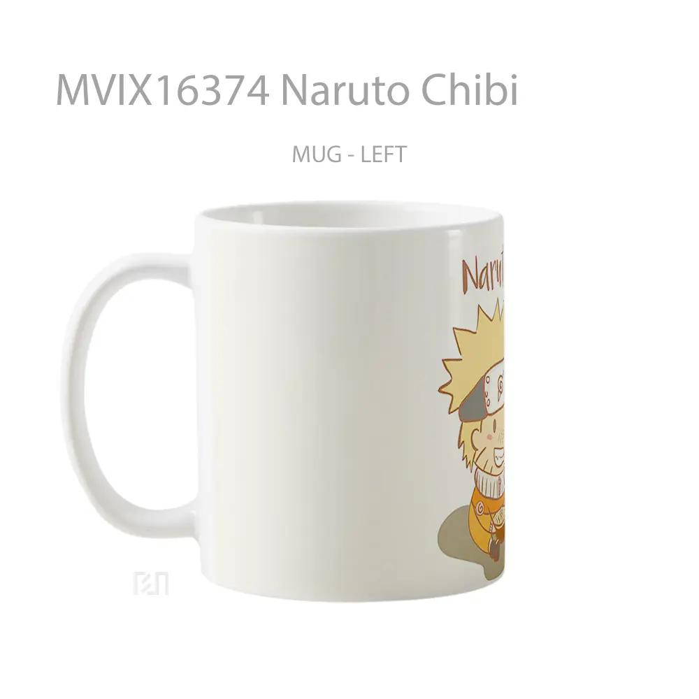 Mug Naruto Chibi Full Wrap Lanscape - All-side / Desain