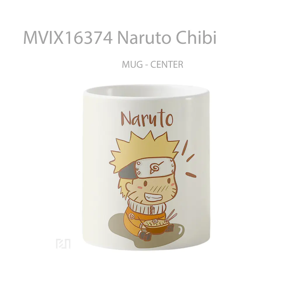 Mug Naruto Chibi Full Wrap Lanscape