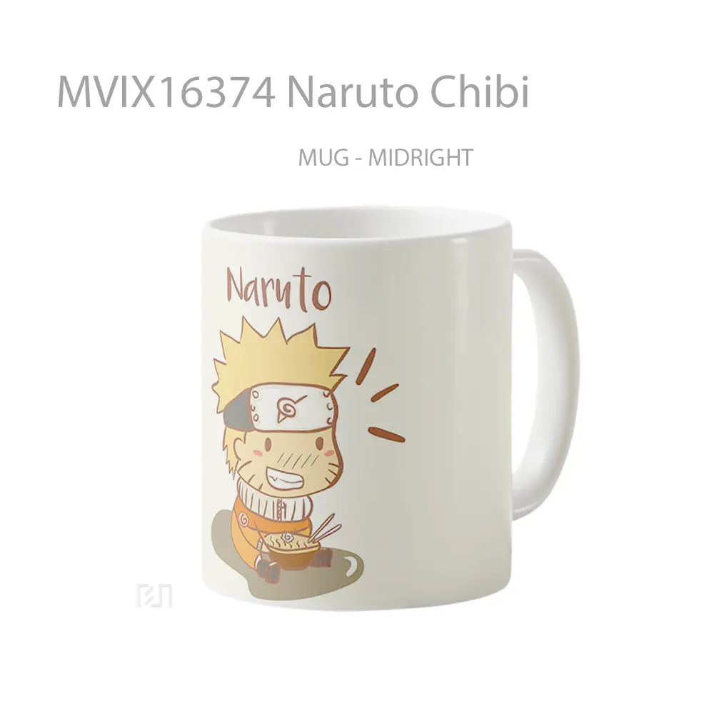 Mug Naruto Chibi Full Wrap Lanscape - All-side / Desain