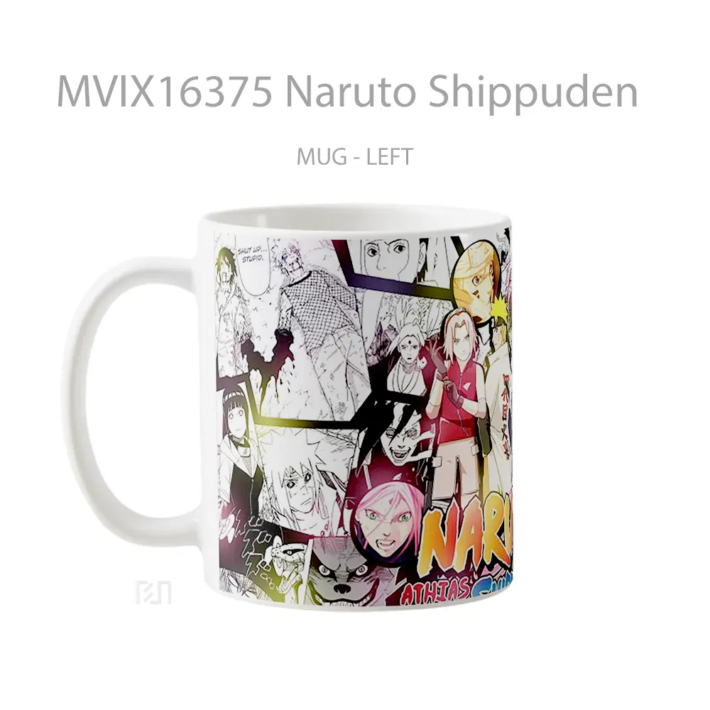 Mug Naruto Shippuden Full Wrap Lanscape - All-side / Desain