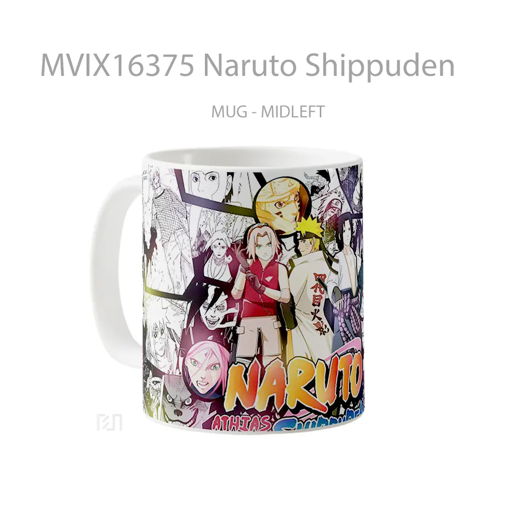 Mug Naruto Shippuden Full Wrap Lanscape - All-side / Desain