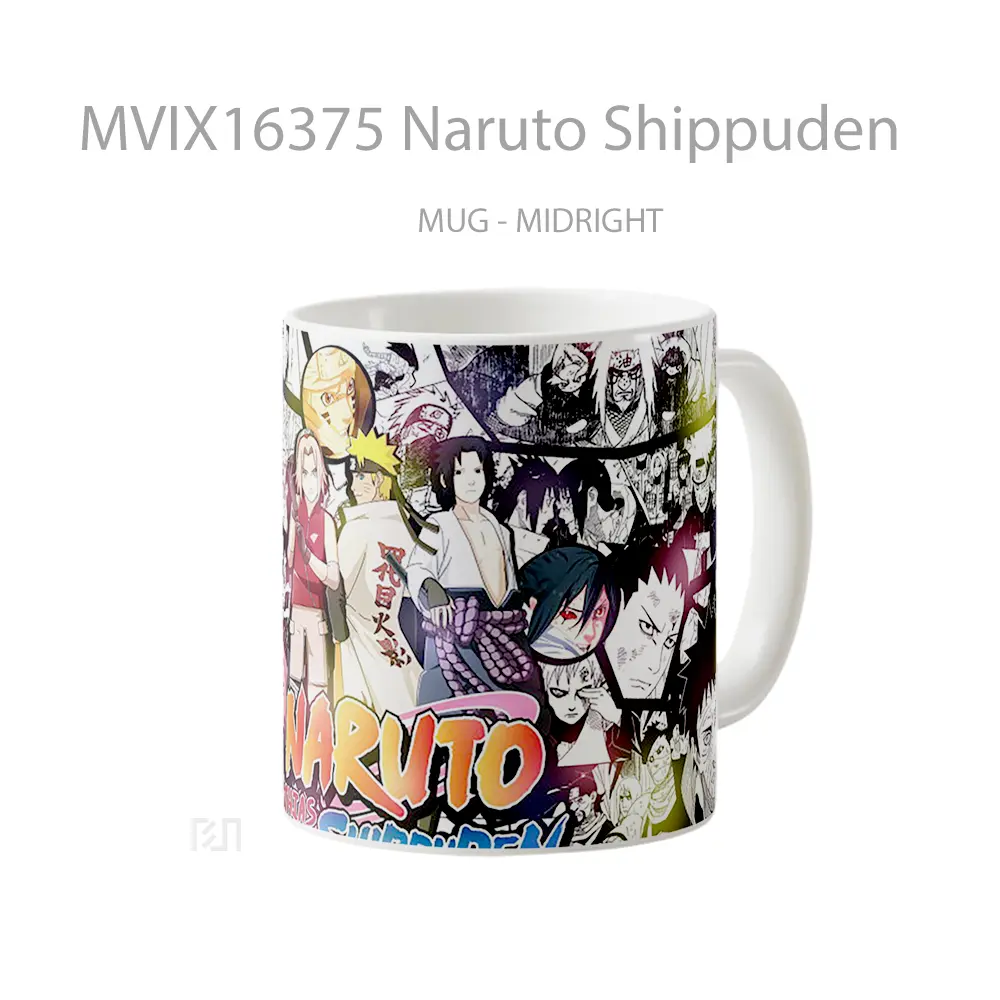 Mug Naruto Shippuden Full Wrap Lanscape - All-side / Desain