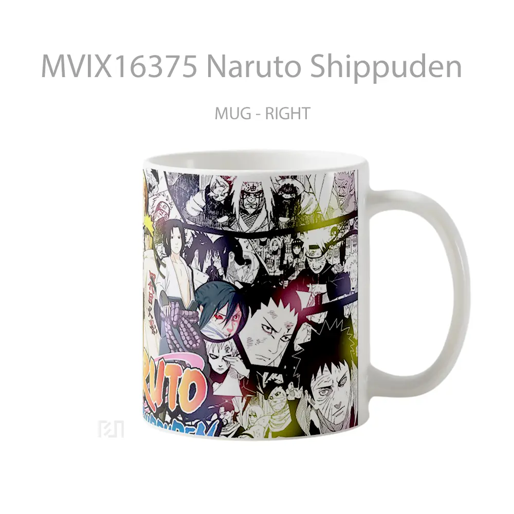 Mug Naruto Shippuden Full Wrap Lanscape - All-side / Desain