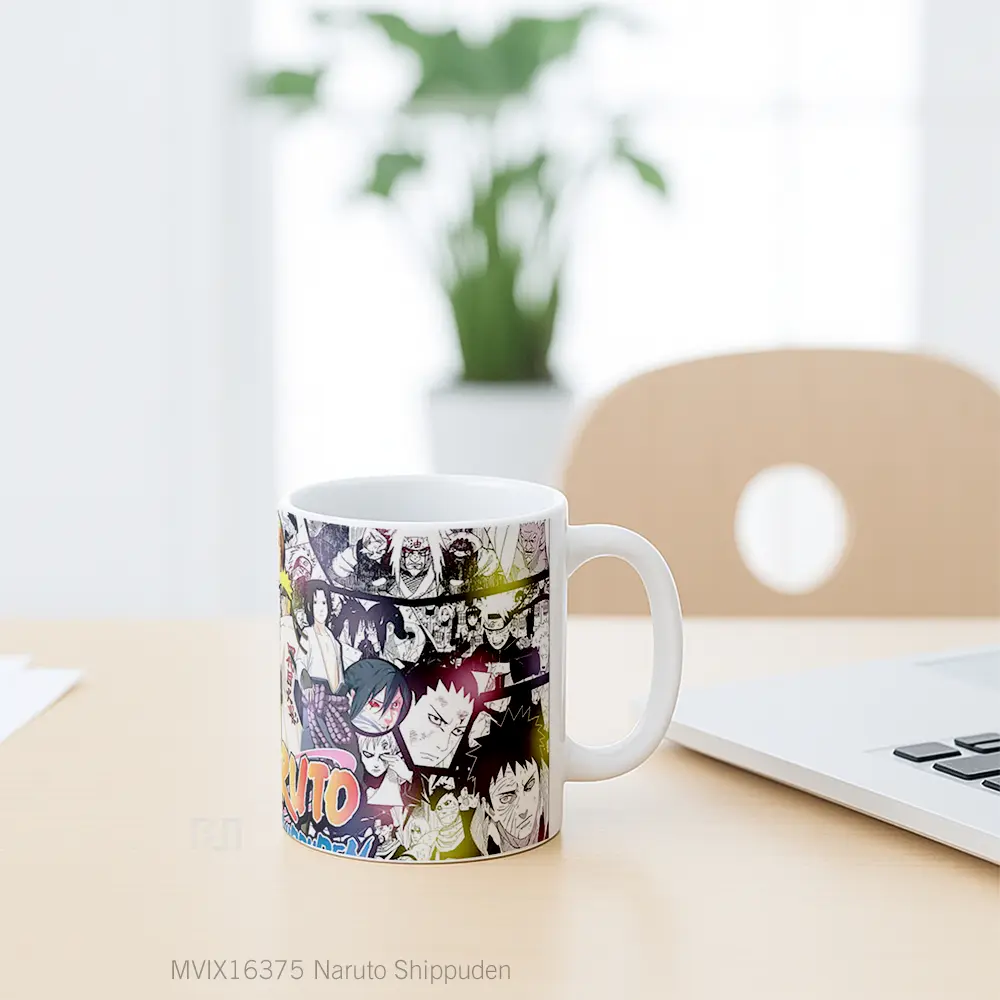 Mug Naruto Shippuden Full Wrap Lanscape - All-side / Desain