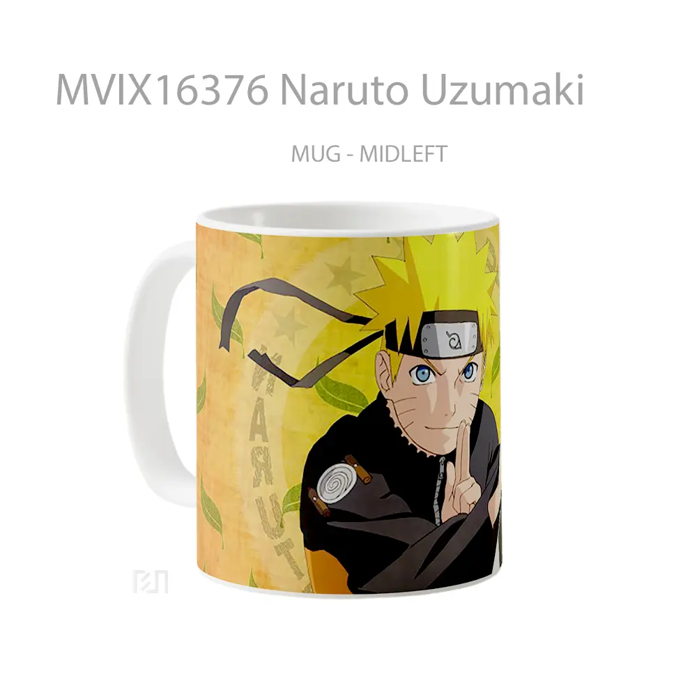 Mug Naruto Uzumaki Full Wrap Lanscape - All-side / Desain