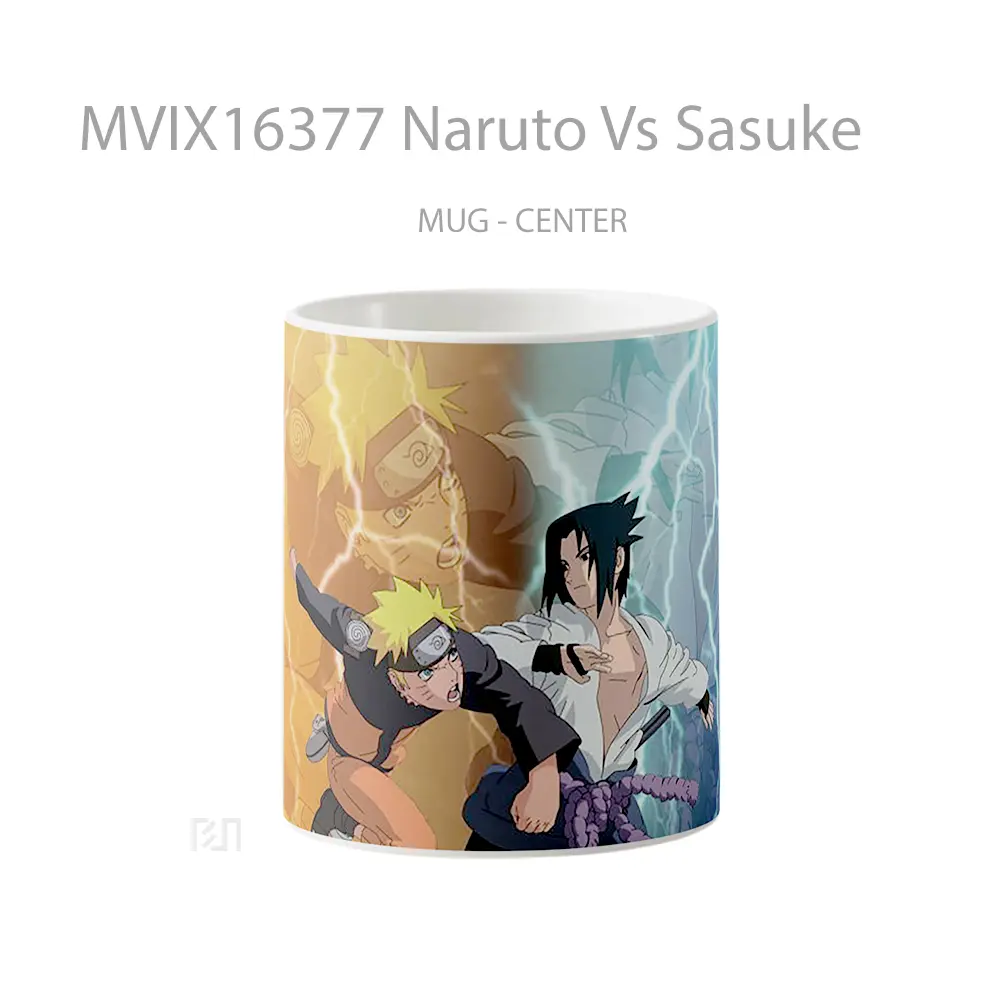 Mug Naruto Vs Sasuke Full Wrap Lanscape