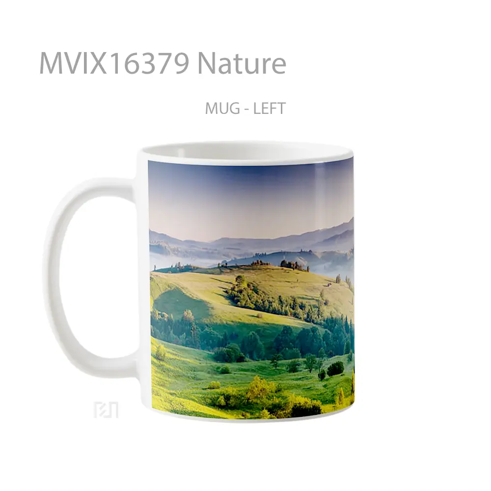 Mug Nature Full Wrap Lanscape - All-side / Desain