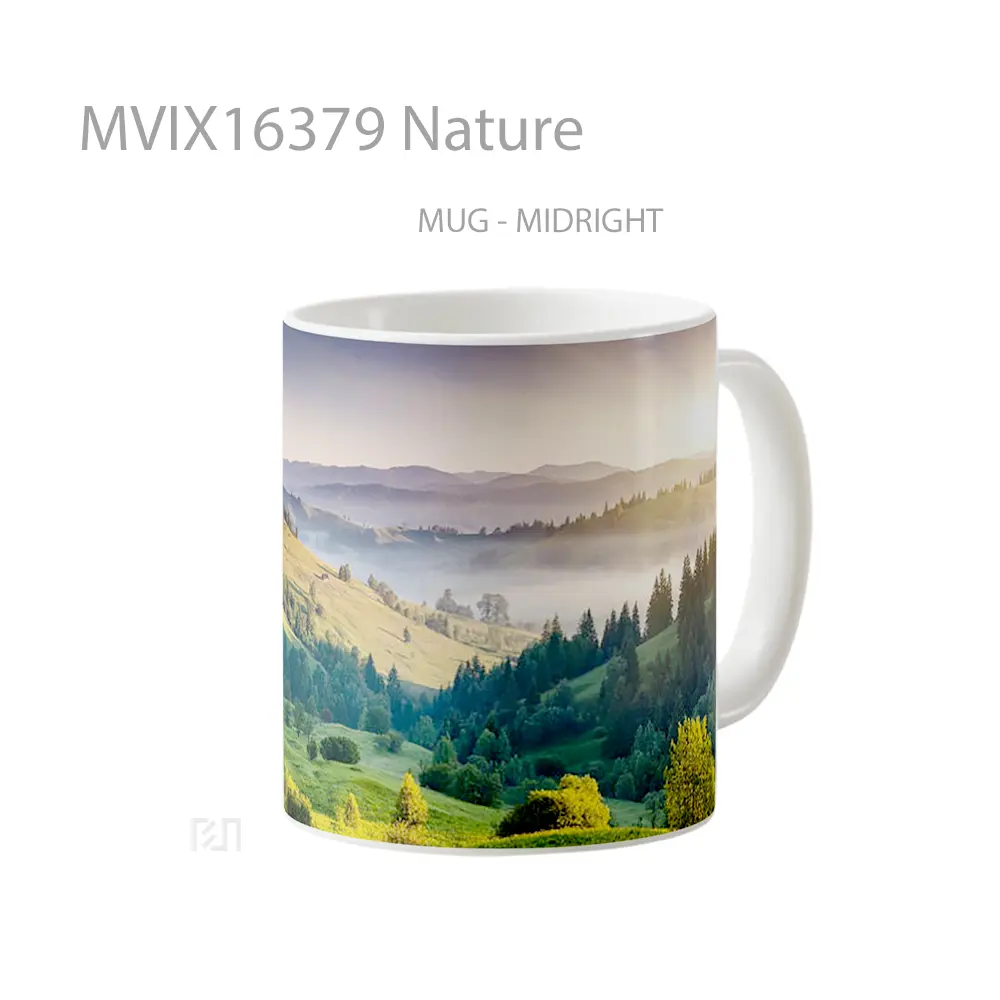 Mug Nature Full Wrap Lanscape - All-side / Desain
