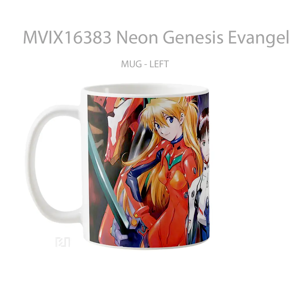 Mug Neon Genesis Evangelion Full Wrap Lanscape - All-side / Desain
