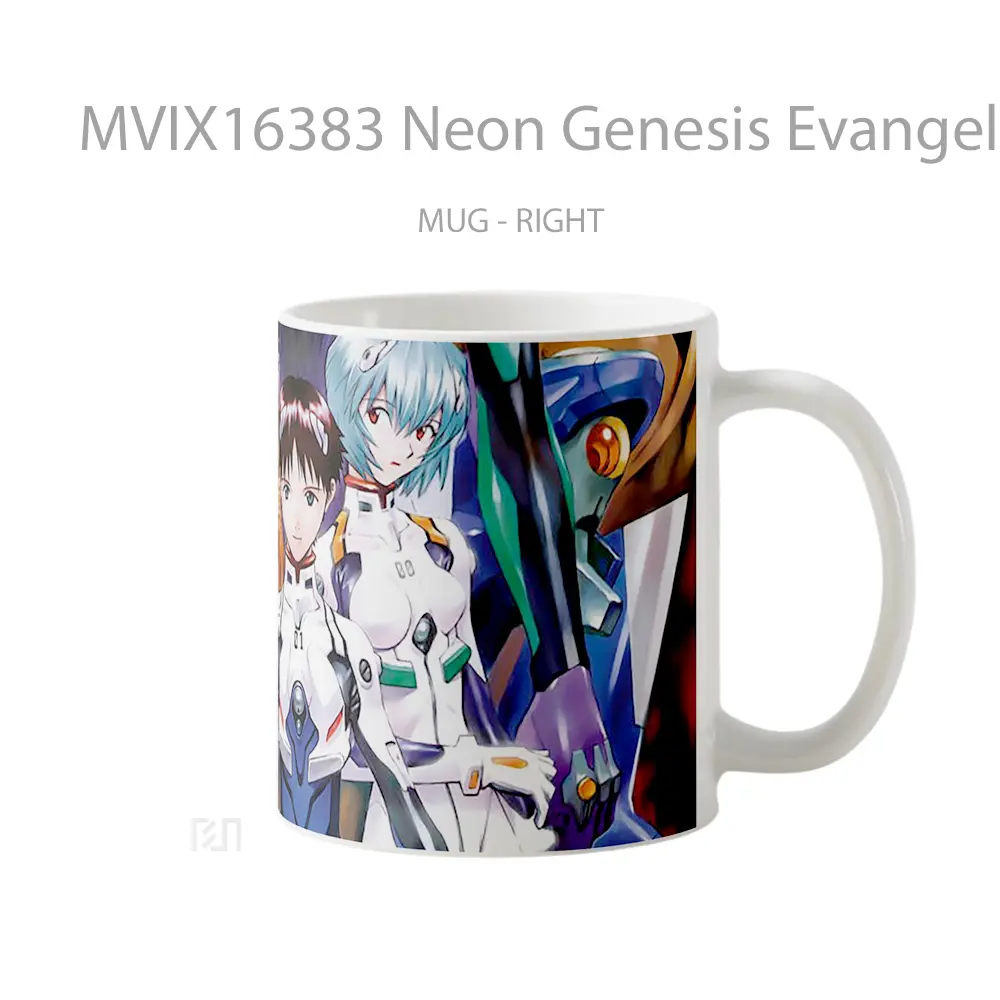 Mug Neon Genesis Evangelion Full Wrap Lanscape - All-side / Desain