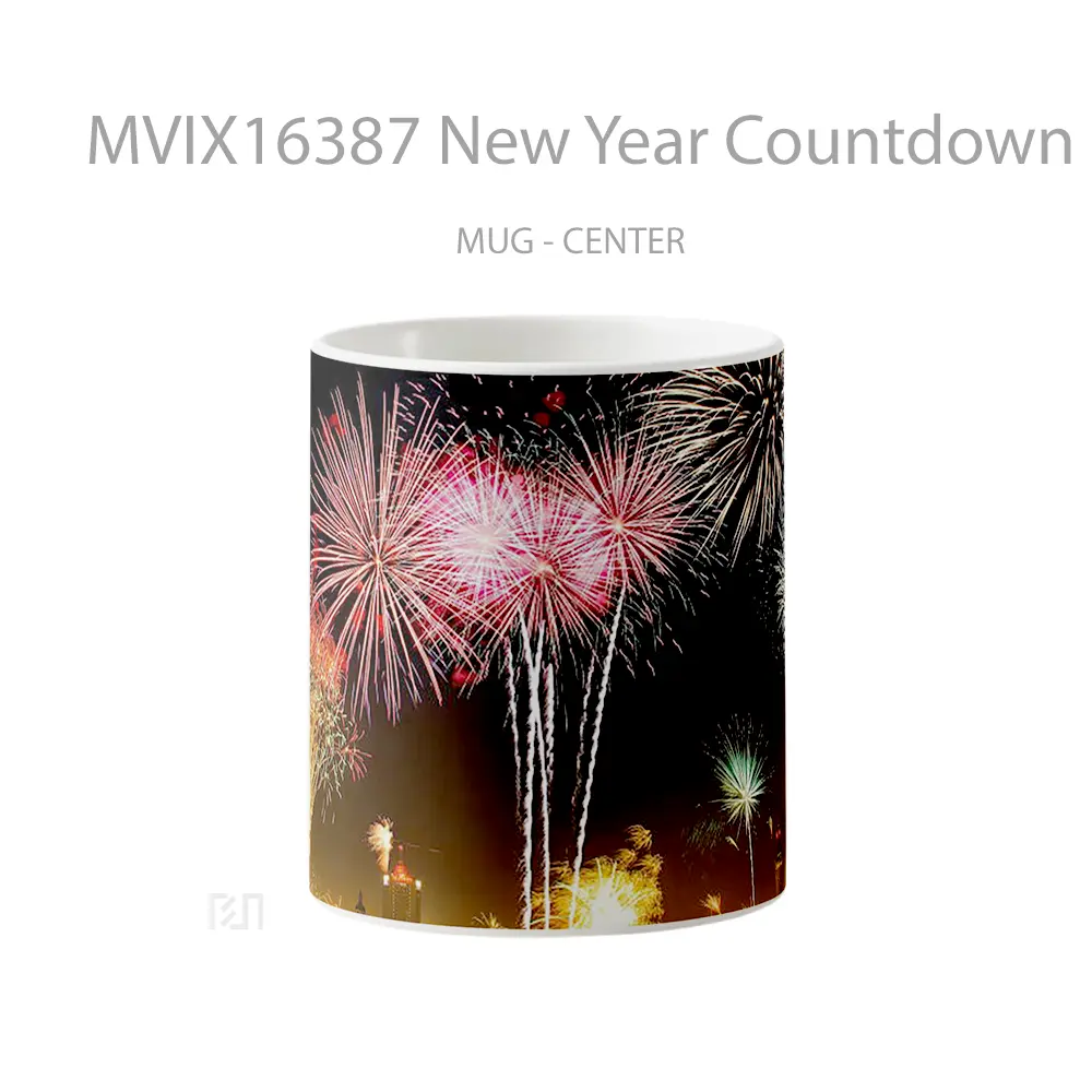 Mug New Year Countdown Full Wrap Lanscape