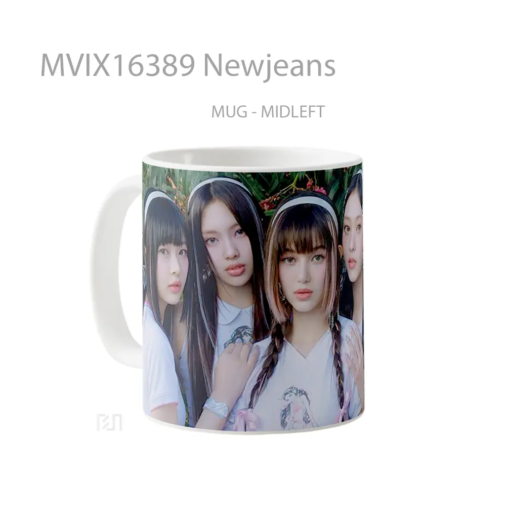 Mug Newjeans Full Wrap Lanscape - All-side / Desain