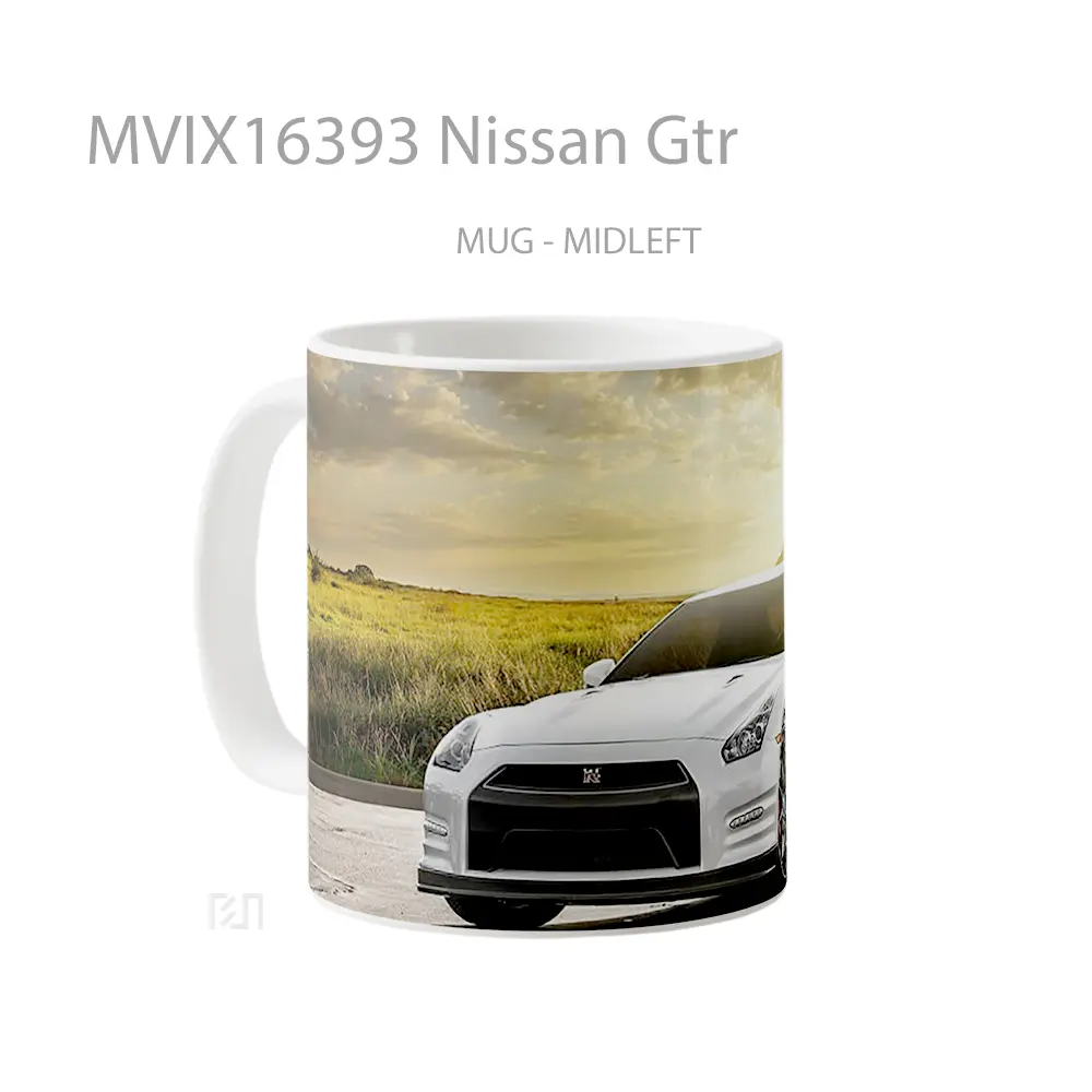 Mug Nissan Gtr Full Wrap Lanscape - All-side / Desain