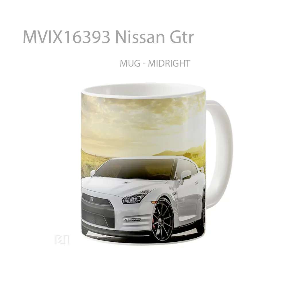 Mug Nissan Gtr Full Wrap Lanscape - All-side / Desain