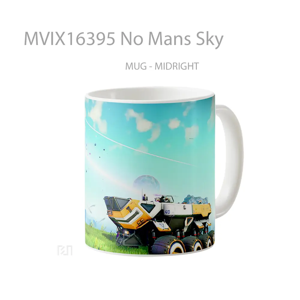 Mug No Mans Sky Full Wrap Lanscape - All-side / Desain