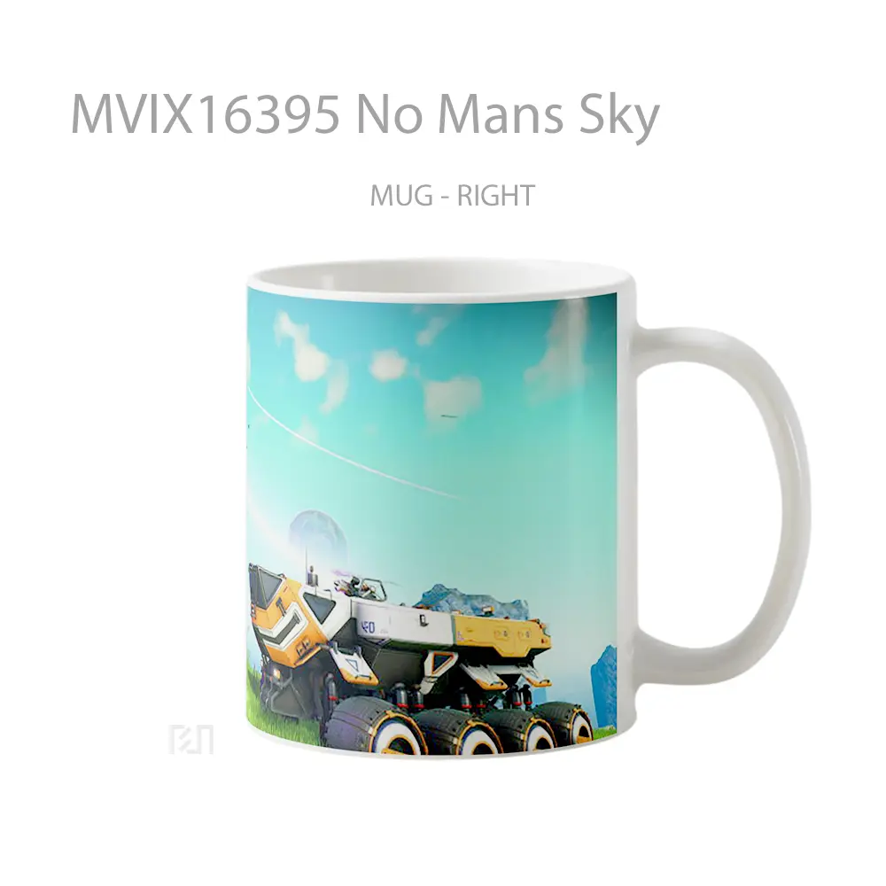 Mug No Mans Sky Full Wrap Lanscape - All-side / Desain