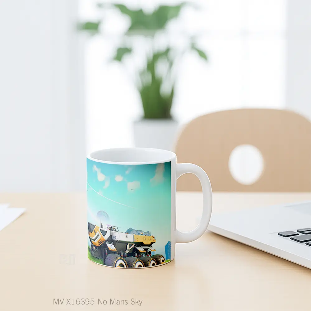 Mug No Mans Sky Full Wrap Lanscape - All-side / Desain
