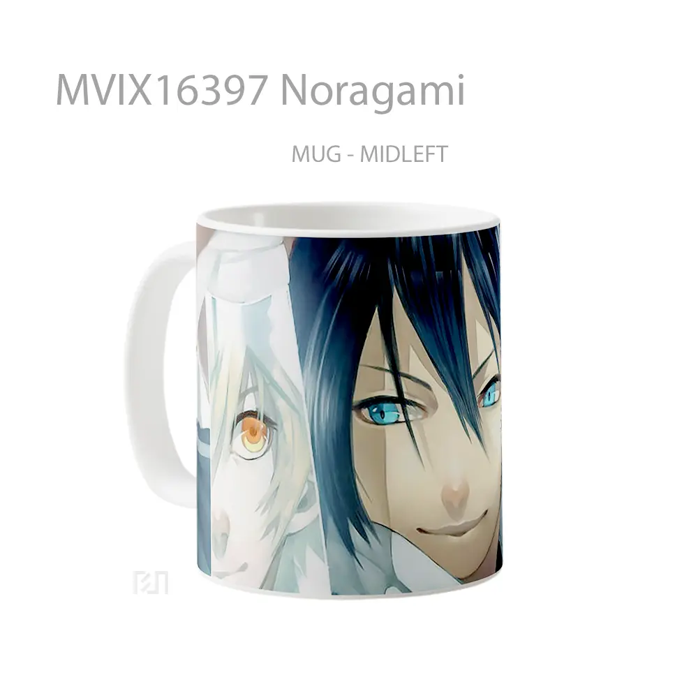 Mug Noragami Full Wrap Lanscape - All-side / Desain