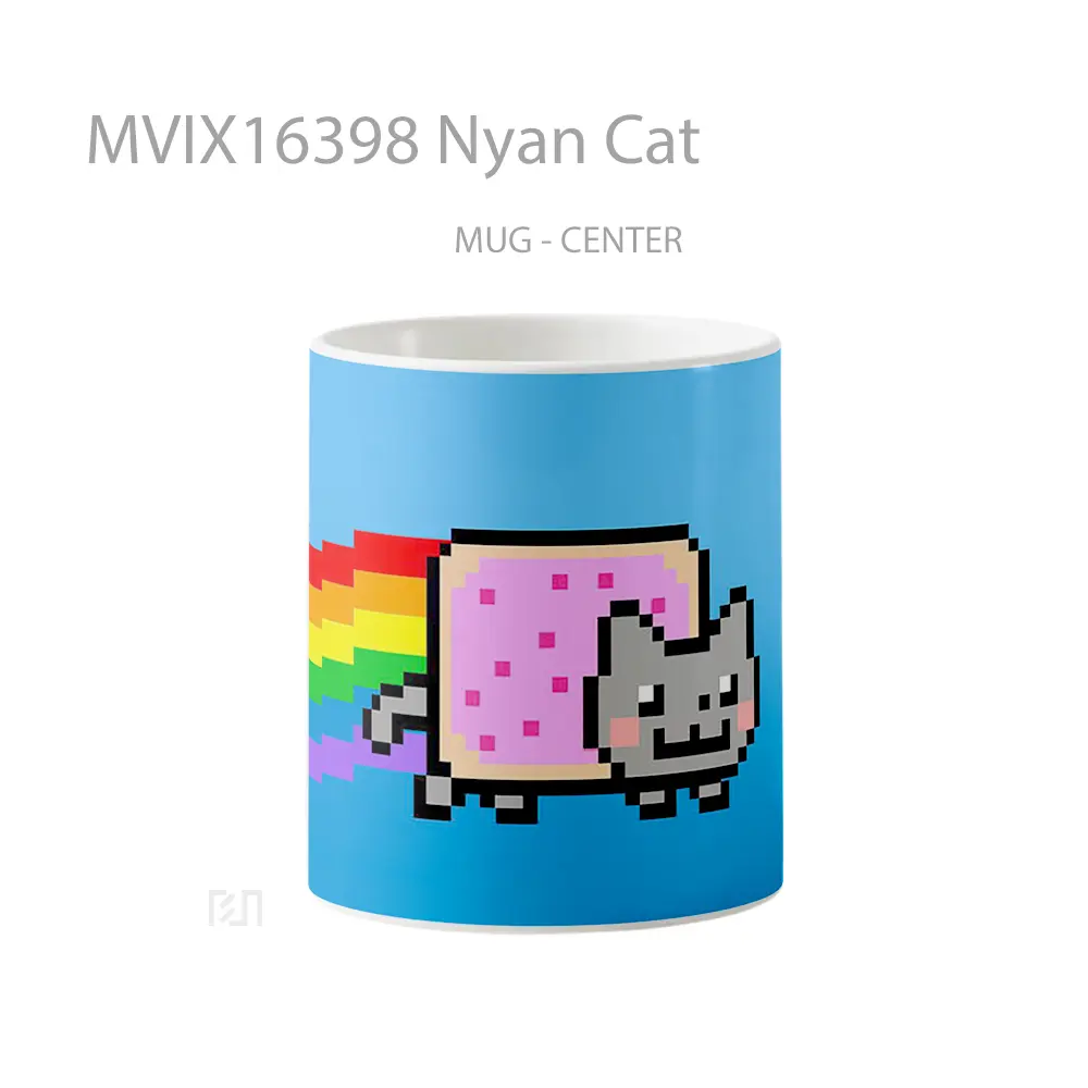 Mug Nyan Cat Full Wrap Lanscape
