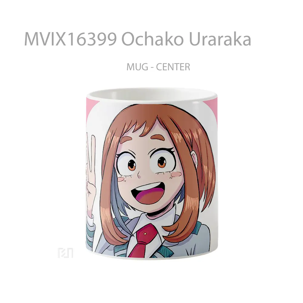 Mug Ochako Uraraka Full Wrap Lanscape