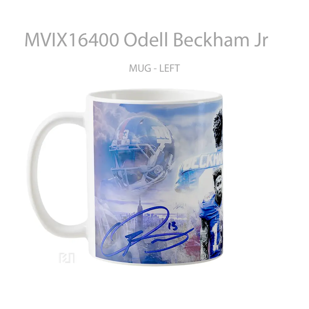 Mug Odell Beckham Jr Full Wrap Lanscape - All-side / Desain