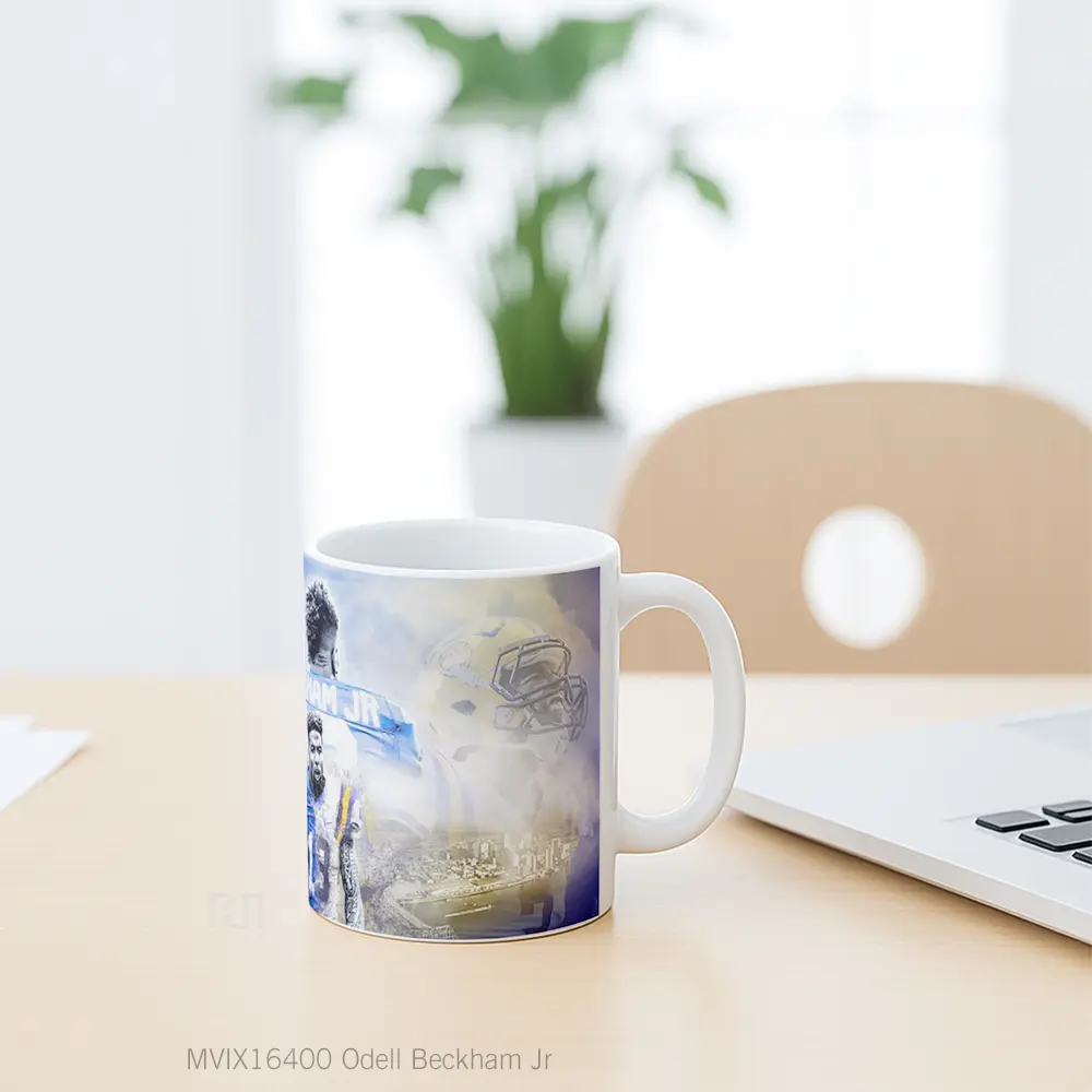Mug Odell Beckham Jr Full Wrap Lanscape - All-side / Desain