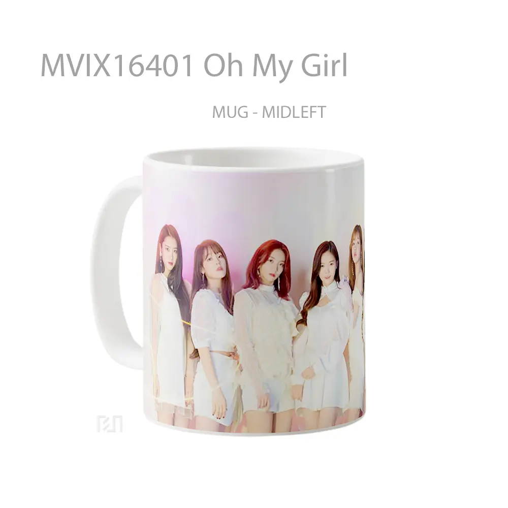 Mug Oh My Girl Full Wrap Lanscape - All-side / Desain