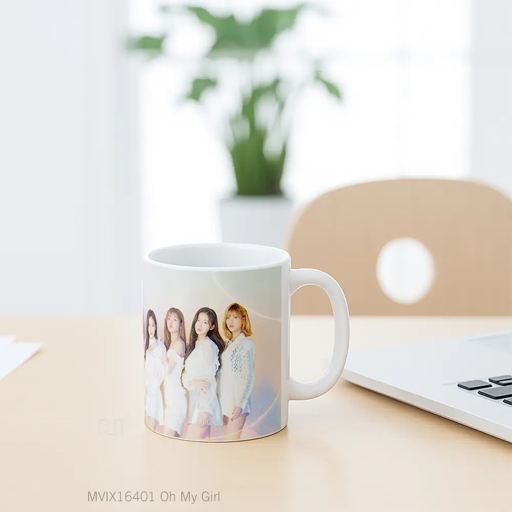 Mug Oh My Girl Full Wrap Lanscape - All-side / Desain