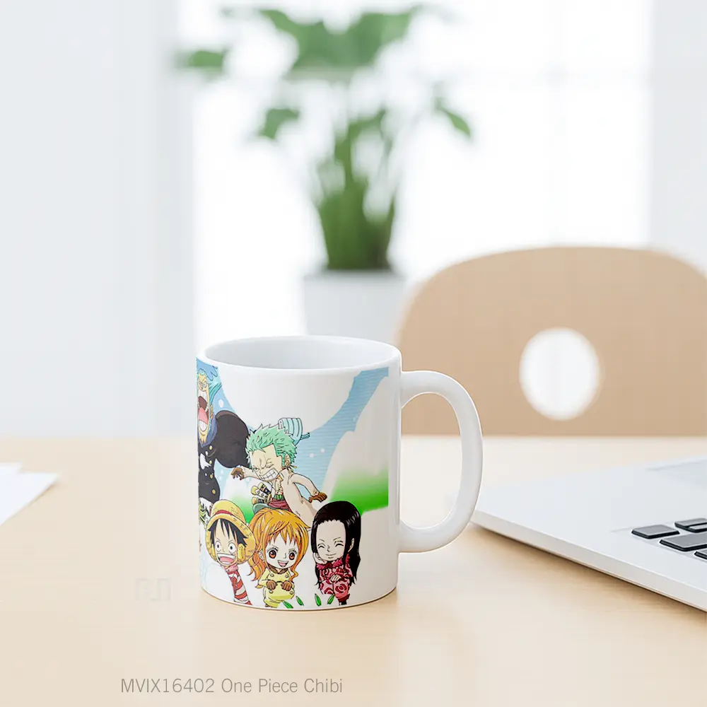 Mug One Piece Chibi Full Wrap Lanscape - All-side / Desain