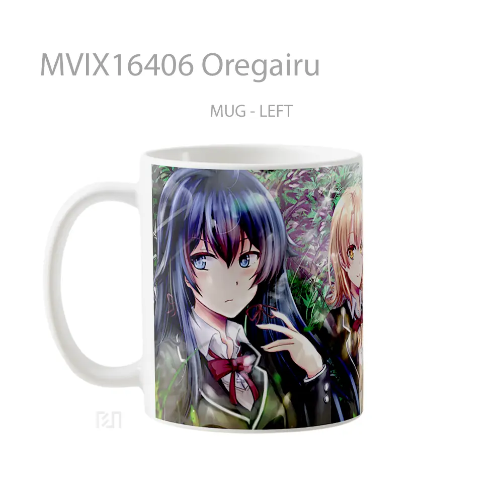 Mug Oregairu Full Wrap Lanscape - All-side / Desain