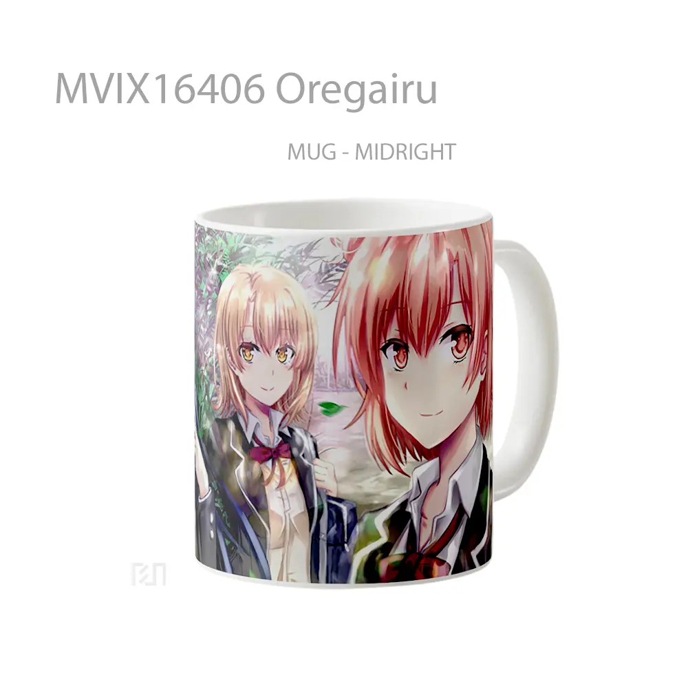 Mug Oregairu Full Wrap Lanscape - All-side / Desain